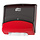 Tork Gevouwen Reinigingsdoek Dispenser Kunststof Zwart/Rood W4