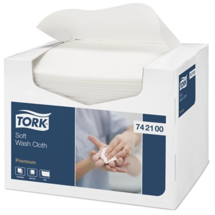 Tork Tork Zachte Wasdoek 1-laags Wit