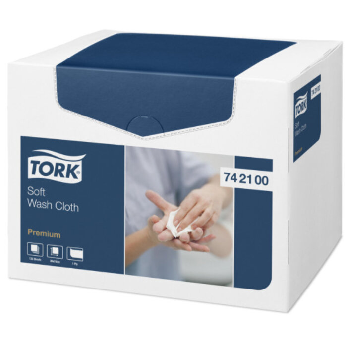 Tork Tork Zachte Wasdoek 1-laags Wit