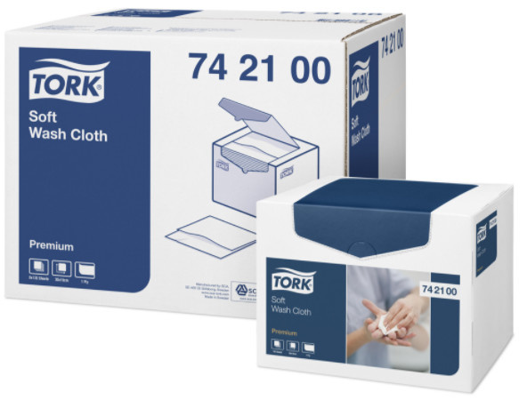 Tork Tork Zachte Wasdoek 1-laags Wit