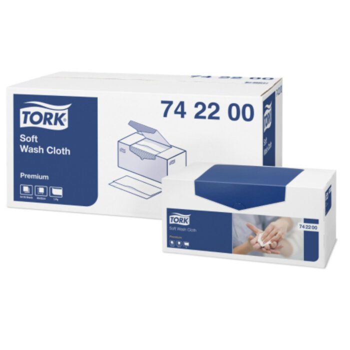 Tork Tork Zachte Wasdoek 1-laags XL Wit