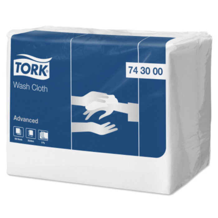 Tork Tork Sterke Wasdoek 8-laags Wit