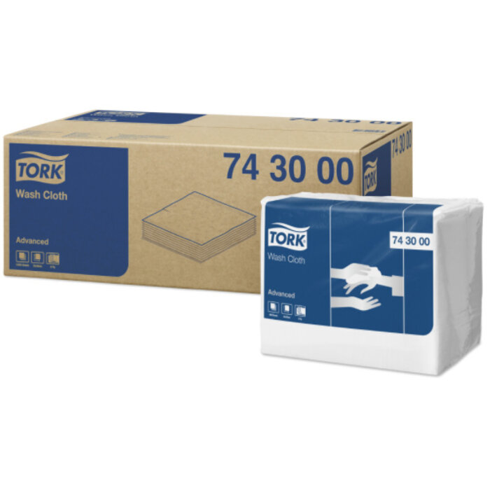 Tork Tork Sterke Wasdoek 8-laags Wit