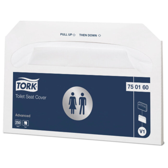 Tork 20x 250 Tork Toiletbril Afdekhoes Wit V1 Advanced