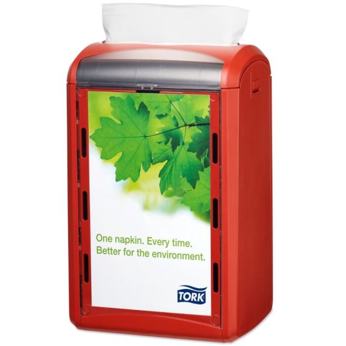 Tork Tork Xpressnap® Counter servetdispenser rood (N4)