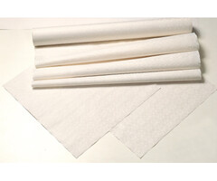 Tork Tork damast napperon 80x120cm wit 2x125