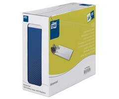 Tork Tork bestekzakje midnight blue met 2-laags servet wit 5x100
