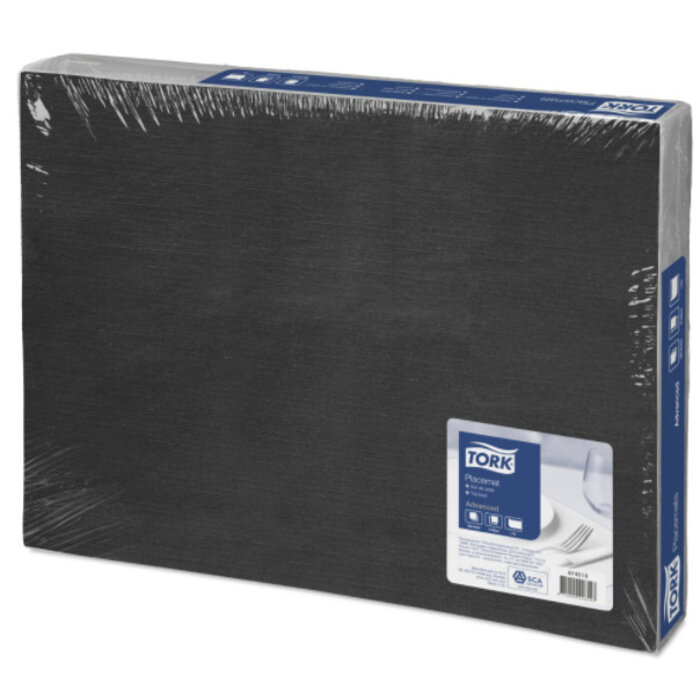 Tork Tork placemat 31x42cm antraciet 5x500