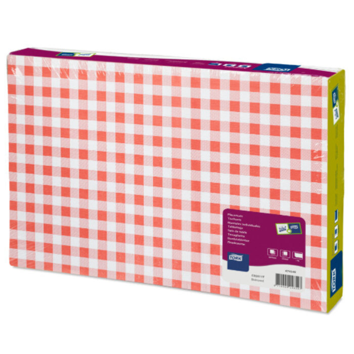 Tork Tork placemat 27x42cm Bistrorood 5x500