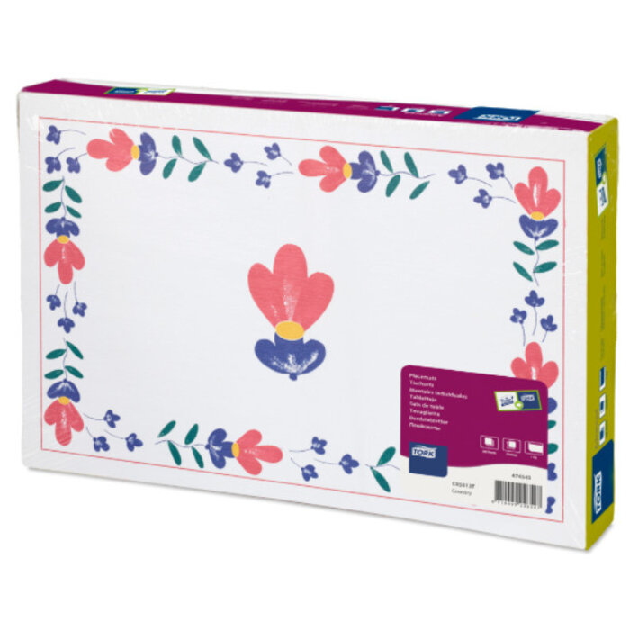 Tork Tork placemat 27x42cm Country 5x500