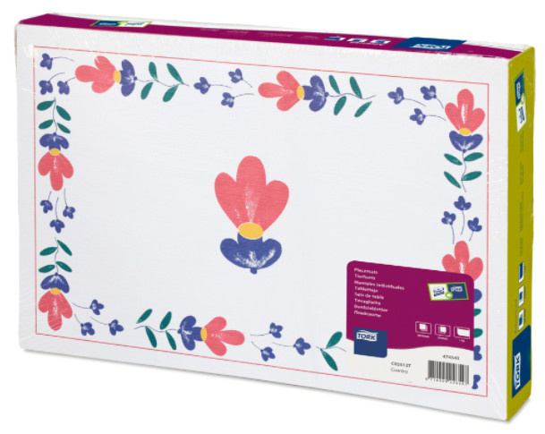 Tork Tork placemat 27x42cm Country 5x500
