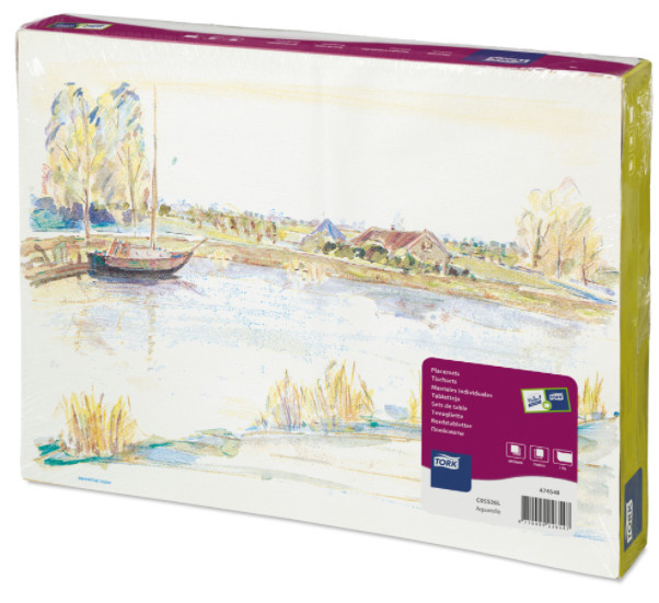 Tork Tork placemat 31x42cm Aquarelle 5x500