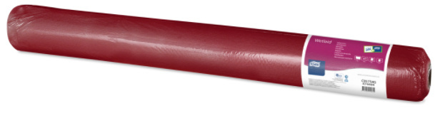 Tork Tork textile feel tafelrol 50x1,2m burgundy 2r
