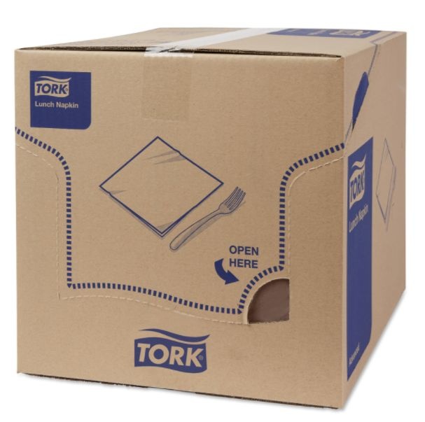 Tork Tork tissue servet 33x33cm 2-laags 1/4-vouw cocoa 10x200