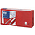 Tork tissue servet 33x33cm 2-laags 1/4-vouw rood 10x200