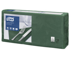Tork Tork tissue servet 33x33cm 2-laags 1/4-vouw mountain pine green 10x200