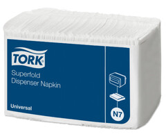 Tork Tork dispenserservet 31x41cm 1-laags superfold wit 18x300