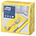 Tork tissue servet 39x39cm 2-laags 1/8-vouw passion yellow 12x150