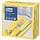 Tork tissue servet 39x39cm 3-laags 1/8-vouw passion yellow 12x100