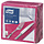 Tork tissue servet 39x39cm 3-laags 1/4-vouw fuchsia 12x100