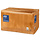 Tork tissue servet 33x33cm 1-laags 1/4-vouw orange 9x500