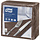 Tork tissue servet 39x39cm 3-laags 1/4-vouw cocoa 12x100