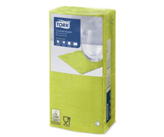 Tork Tork tissue servet 23x23cm 2-laags 1/4-vouw pistachio 10x300