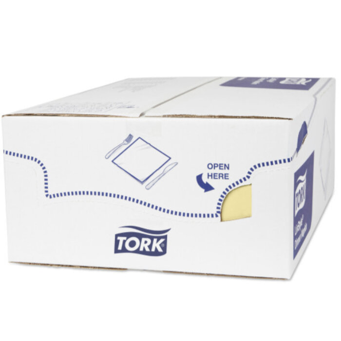 Tork Tork LinStyle® servet 39x39cm 1/8-vouw champagne 12x50