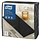 Tork LinStyle® servet 39x39cm 1/8-vouw zwart 12x50