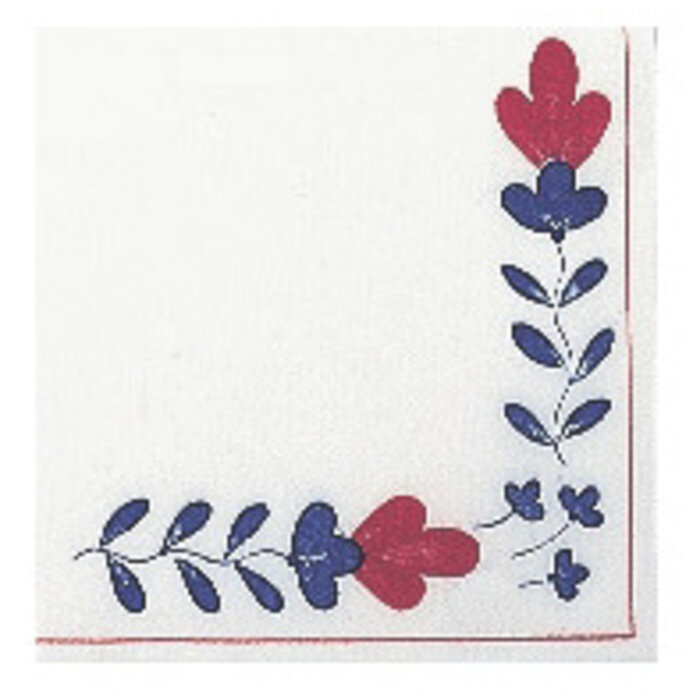 Tork Tork tissue servet 33x33cm 1-laags 1/4-vouw Country 9x500