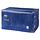 Tork tissue servet 33x33cm 1-laags 1/4-vouw midnight blue 9x500