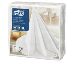 Tork Tork LinStyle® servet 39x39cm 1/4-vouw wit 12x50