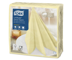 Tork Tork LinStyle® servet 39x39cm 1/4-vouw champagne 12x50