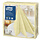 Tork LinStyle® servet 39x39cm 1/4-vouw champagne 12x50