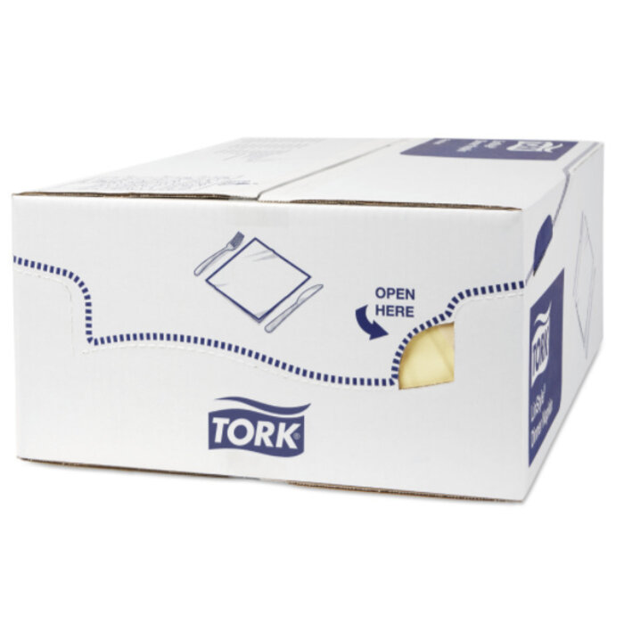 Tork Tork LinStyle® servet 39x39cm 1/4-vouw champagne 12x50