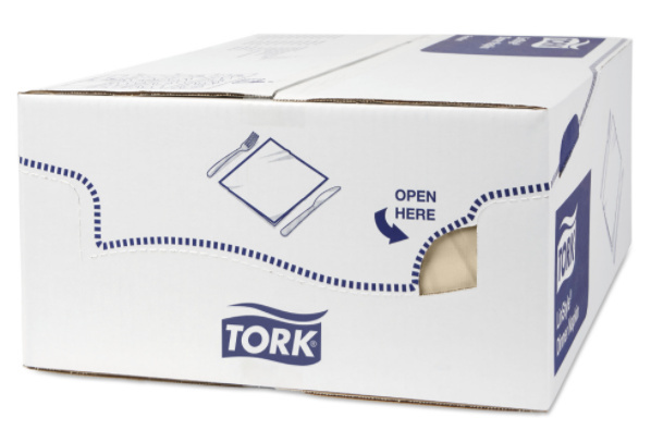 Tork Tork LinStyle® servet 39x39cm 1/4-vouw cream 12x50