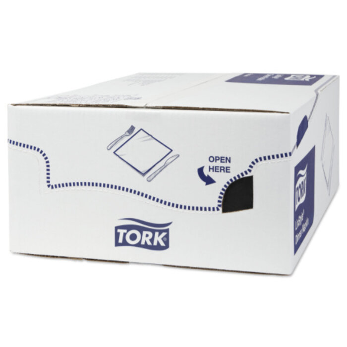 Tork Tork LinStyle® servet 39x39cm 1/4-vouw zwart 12x50
