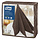 Tork LinStyle® servet 39x39cm 1/4-vouw cocoa 12x50