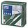Tork tissue servet 39x39cm 2-laags 1/4-vouw mountain pine green 12x150