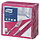 Tork tissue servet 39x39cm 2-laags 1/4-vouw fuchsia 12x150