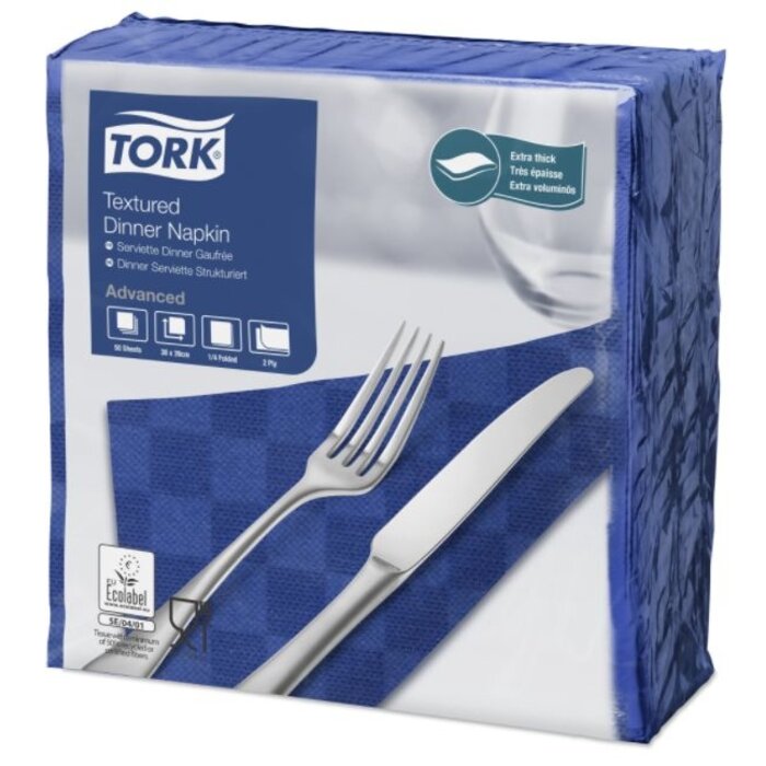 Tork Tork NexxStyle® servet 38x39cm 2-laags 1/4-vouw midnight blue 18x50