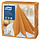 Tork LinStyle® servet 39x39cm 1/4-vouw orange 12x50