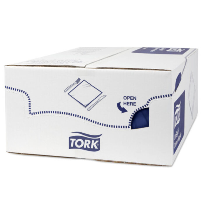 Tork Tork LinStyle® servet 39x39cm 1/4-vouw midnight blue 12x50