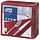 Tork tissue servet 39x39cm 2-laags 1/4-vouw burgundy 12x150