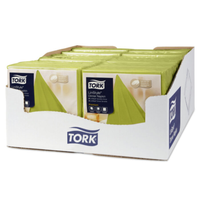 Tork Tork LinStyle® servet 39x39cm 1/4-vouw pistachio 12x50