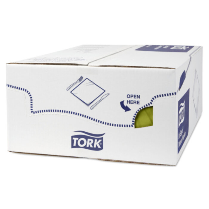 Tork Tork LinStyle® servet 39x39cm 1/4-vouw pistachio 12x50
