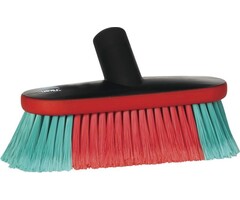 Vikan Ovale autowasborstel met watertoevoer, 23 cm breed