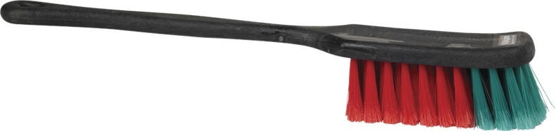 Vikan Handborstel met lange steel zachte gespleten polyester vezels