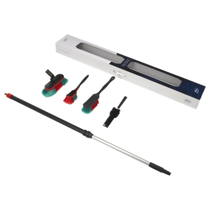 Vikan Vikan starter pack; displaykoffer met handvat en 5 Vikan artikelen