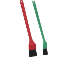 Vikan Kwastenset 2 kwasten met lange steel breedte 30 en 50 mm